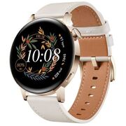 Huawei Watch GT3 Leather Strap (42mm, Gold) 