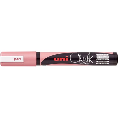 UNI-BALL Chalk Marker 1.8-2.5mm PWE-5M METALLIC RED Metallic rosso