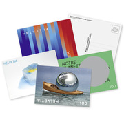Set of picture postcards with four different subjects on sustainability 2021 Set of picture postcards with four different subjects on sustainability