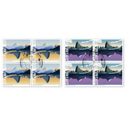 Set of blocks of four «Joint issue Switzerland–Thailand» Set of blocks of four (8 stamps, postage value CHF 12.00), gummed, cancelled