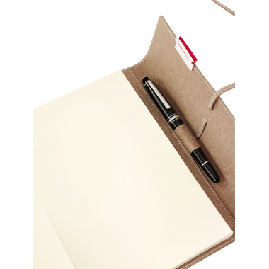 TRANSOTYPE senseBook FLAP A5 75010500 neutre, M, 135 feuilles beige