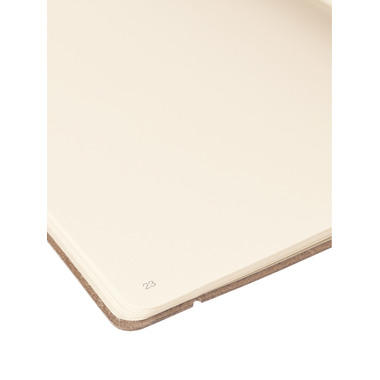 TRANSOTYPE senseBook FLAP A5 75010500 blanko, M, 135 Seiten beige
