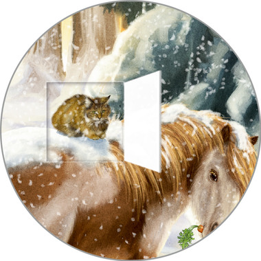 COPPENRATH Wandkalender 72644 Winterpferde