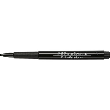 FABER-CASTELL Pitt Calligraphy-Pen 2mm 167599 schwarz