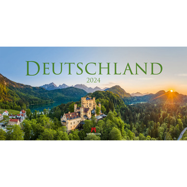 ACKERMANN Deutschland - Panorama 2024 2449 DE, EN Multicolor, 66x33cm