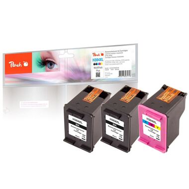Peach Spar Pack Plus Druckköpfe kompatibel zu HP No. 304XL