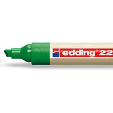 EDDING Permanent Marker 22 1.0-5.0mm 22-4 verde