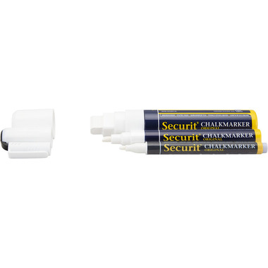 SECURIT Marker Craie 1-15mm BLSMAMIXV5WT blance, ass. 5 pcs.