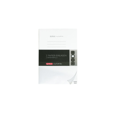 HERLITZ my.book flex Refill A5 2x40 F. 50034130 in bianco