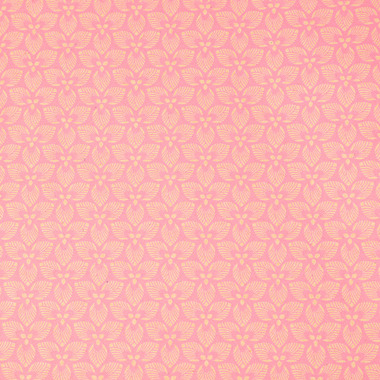 CLAIREFONTAINE Tiny Rolls Kraft fiori rosa 223828C 70g, 5x0,35m