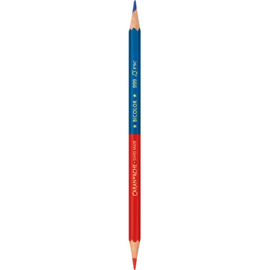 CARAN D'ACHE Matita colorata Bicolor 999.300 blu/rosso