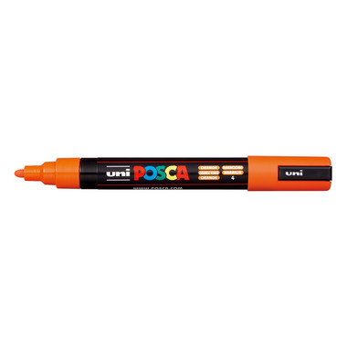 UNI-BALL Posca Marker 1,8-2,5mm PC-5M ORANGE orange, Rundspitze
