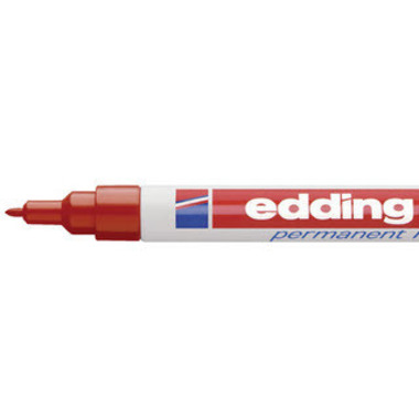 EDDING Permanent Marker 400 -1mm 400-2 rot