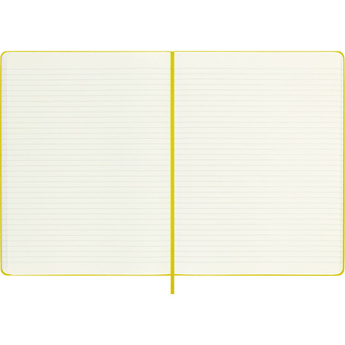 MOLESKINE Taccuino Color 25x19cm 56598853056 giallo, rigato, 192 p., HC