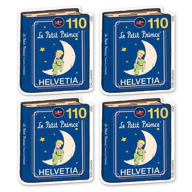 Block of four «The Little Prince» Block of four (4 stamps, postage value CHF 4.40), self-adhesive, mint