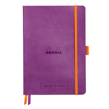 RHODIA Goalbook Notizbuch A5 117579C Softcover violett 240 S.