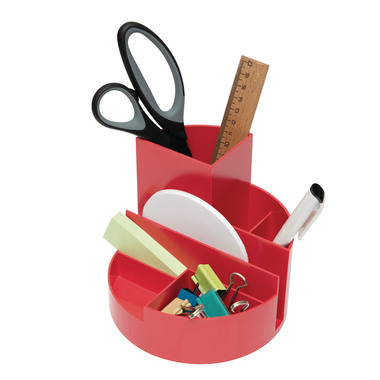 MAUL Porte-crayons MAUL 4117625.ECO 6 compartiments, rouge