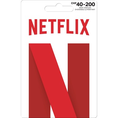Carte cadeau Netflix variable