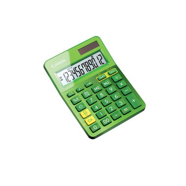 CANON Calcolatrice da scrivania LS123KMGR 12 cifre verde