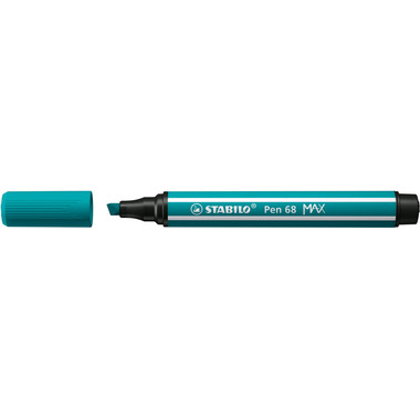 STABILO Fasermaler Pen 68 MAX 2+5mm 768/51 türkisblau