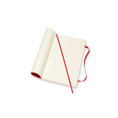 MOLESKINE Carnet L/A5 854658 en blanc,Soft Cover,scarlet