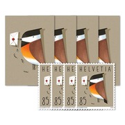 Special events, Set of cards «Bird» Set of 4 A6 folded cards with the “Bird” motif, 4 C6 covers and 4 “Bird” special stamps at CHF 0.85 (non-affixed)