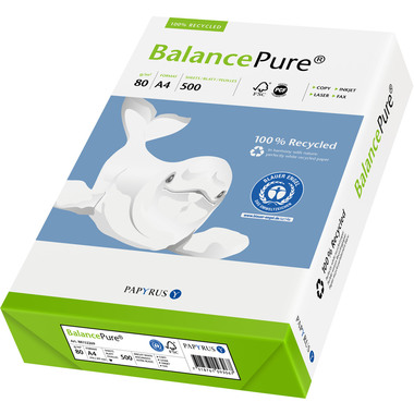 BALANCE PURE Multifunction Paper A4 88330215 blanc,recycling,80g,500 flls.