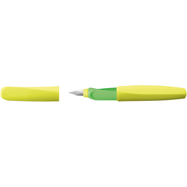 PELIKAN Twist stylo plume Bec M 807272 Neon Jaune
