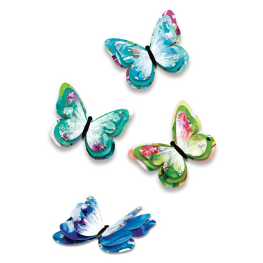 URSUS Sticker Schmetterlinge 21940099F 2 Farben 24 Stück