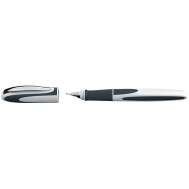 SCHNEIDER Penna stilografica M 3251 Ray bianco/grigio
