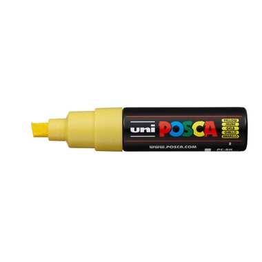 UNI-BALL Posca Marker 8mm PC-8K YELLOW jaune