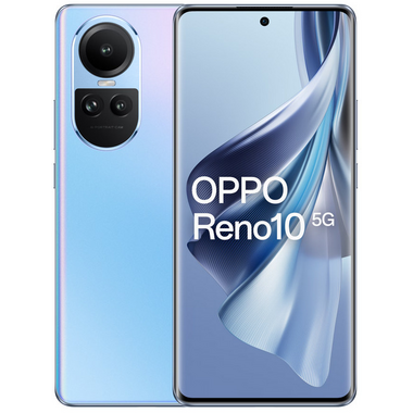 Oppo Reno 10 5G (256GB, Ice Blue)