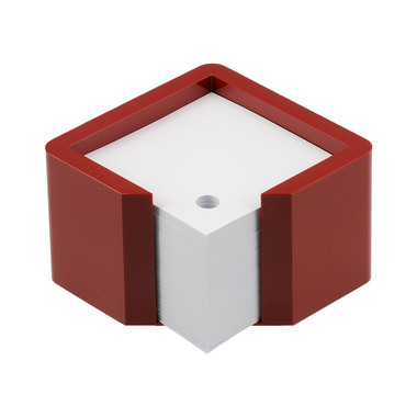 ARLAC Zettelbox Memorion 257.12 bordeaux 10x10cm