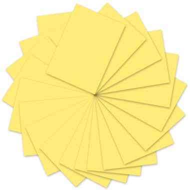 URSUS Carta per disegno a colori A4 2174617 130g, giallo 100 fogli
