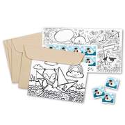 Animal messengers, Set of cards «Owl» Set of 4 A6 cards with the motif «Owl», 4 C6 covers and 8 «Owl» stamps (CHF 0.85)