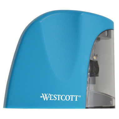 WESTCOTT Taille-crayon 8mm E-5504300 bleu batterie