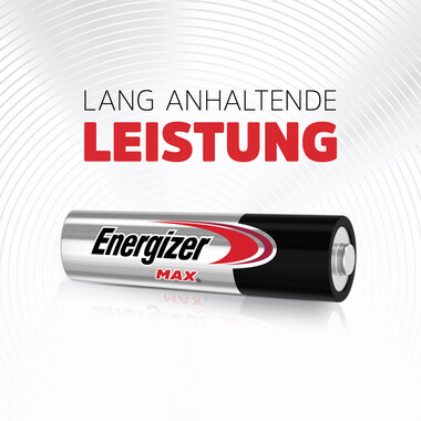 Batteria Energizer Max Micro (AAA), 15+5 pz Confezione da 20 batterie AAA alcaline Energizer MAX
