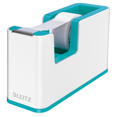 LEITZ Tape Dispenser WOW 5364-10-51 blanc/bleu