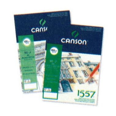 CANSON Skizzenblock 1557 A4 204127408 50 Blatt, geleimt, 120g