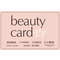 Giftcard Beauty Card variable