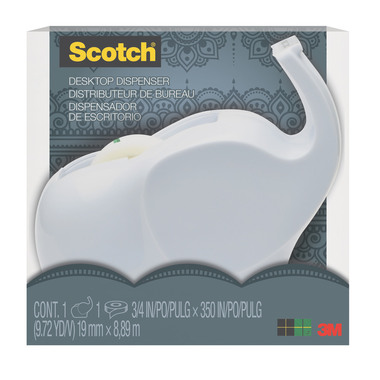 SCOTCH Dispenser Elephant 19mmx8,89m C43-ELPHT Inkl. 1 x Magic tape