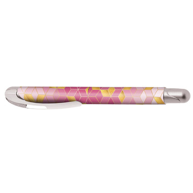 ONLINE Stylo plume College M 12527/3D Pink Squares