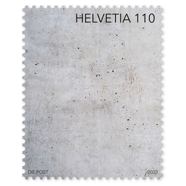 Briefmarke «Kunst am Bau» Einzelmarke à CHF 1.10, selbstklebend, ungestempelt