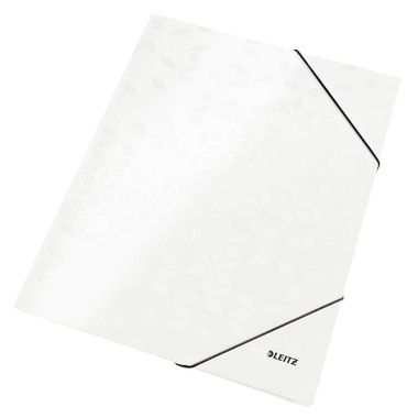 LEITZ Cartellina con elastico WOW A4 3982-00-01 bianco