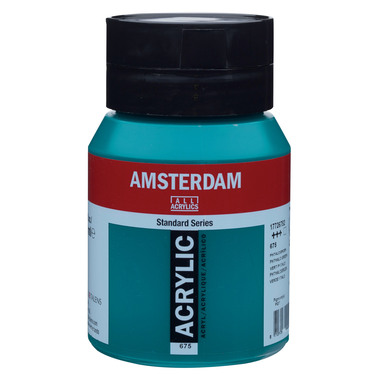 AMSTERDAM Acrylfarbe 500ml 17726752 phthalogrün 675