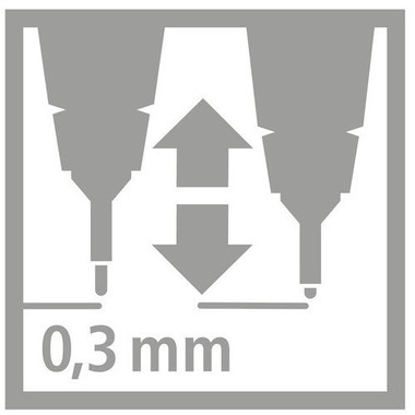 STABILO Feinschreiber sensor 0,3mm(F) 189/56 pink