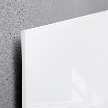 SIGEL Lavagna magnetico vetro GL101 bianco 120x780x15mm