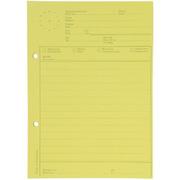 ELCO Note pad telephone w.clock A5 74584.79 yellow, 65gm2 80 sheets 