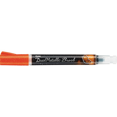 PENTEL Brushpen Dual Metallic XGFH-DF orange