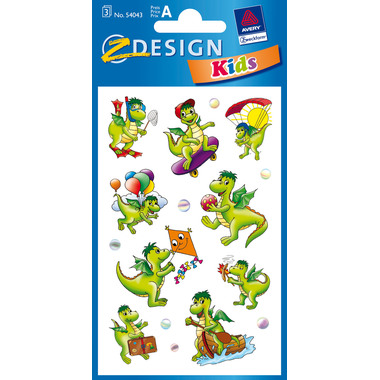 Z-DESIGN Sticker Kids 54043 Aquilone 3 pezzi